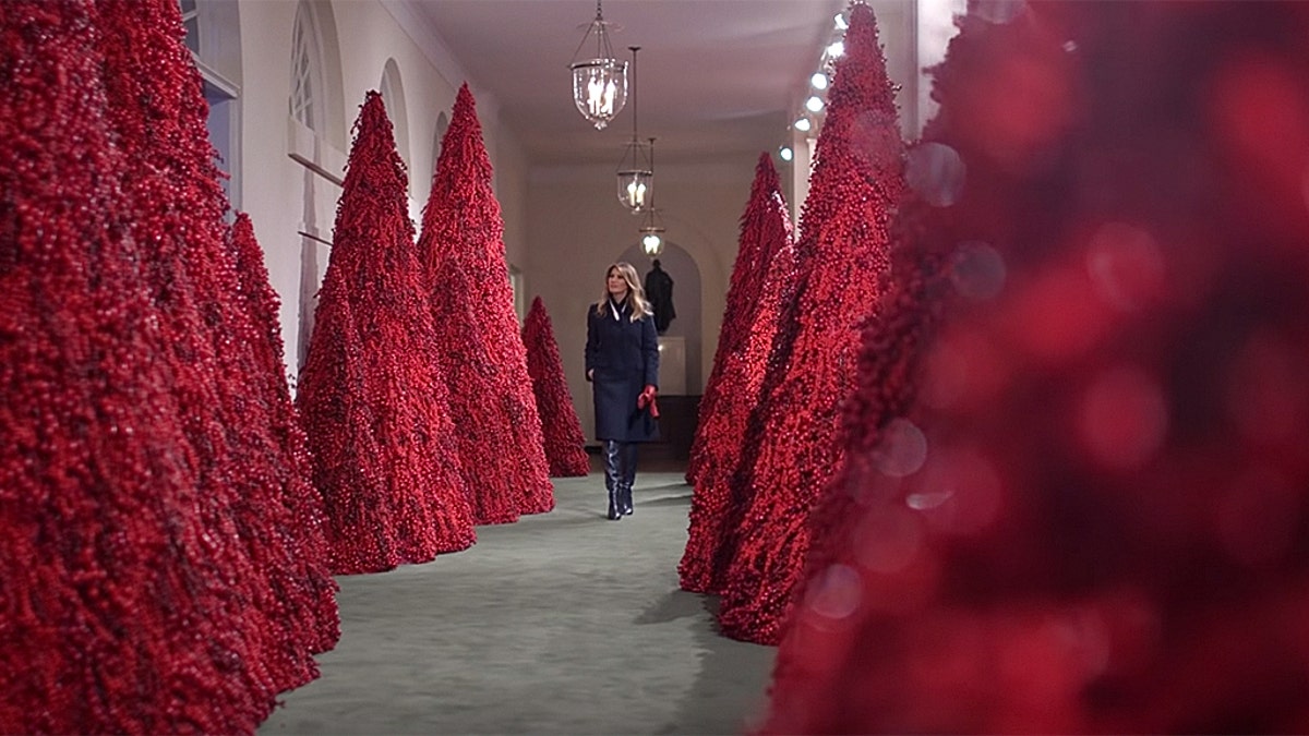 Melania Trump’s White House Christmas décor doesn’t receive the praise that past first ladies received.