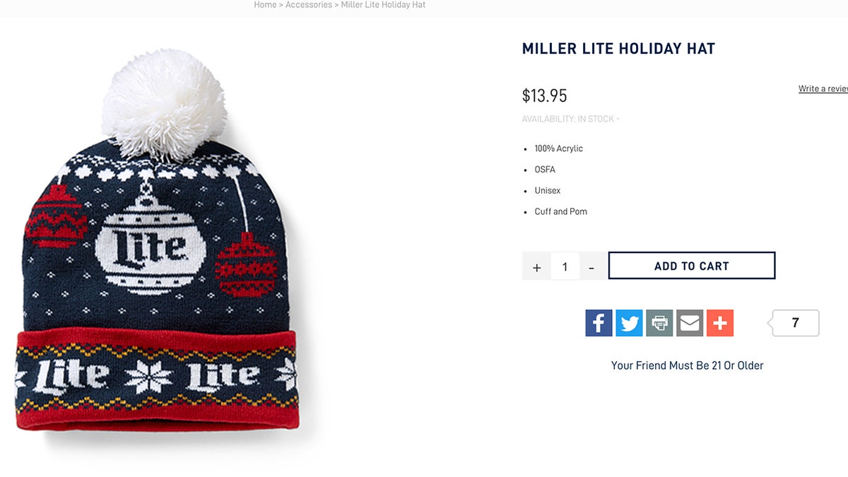 Miller Lite releases ugly sweater for 2018 holidays Fox News