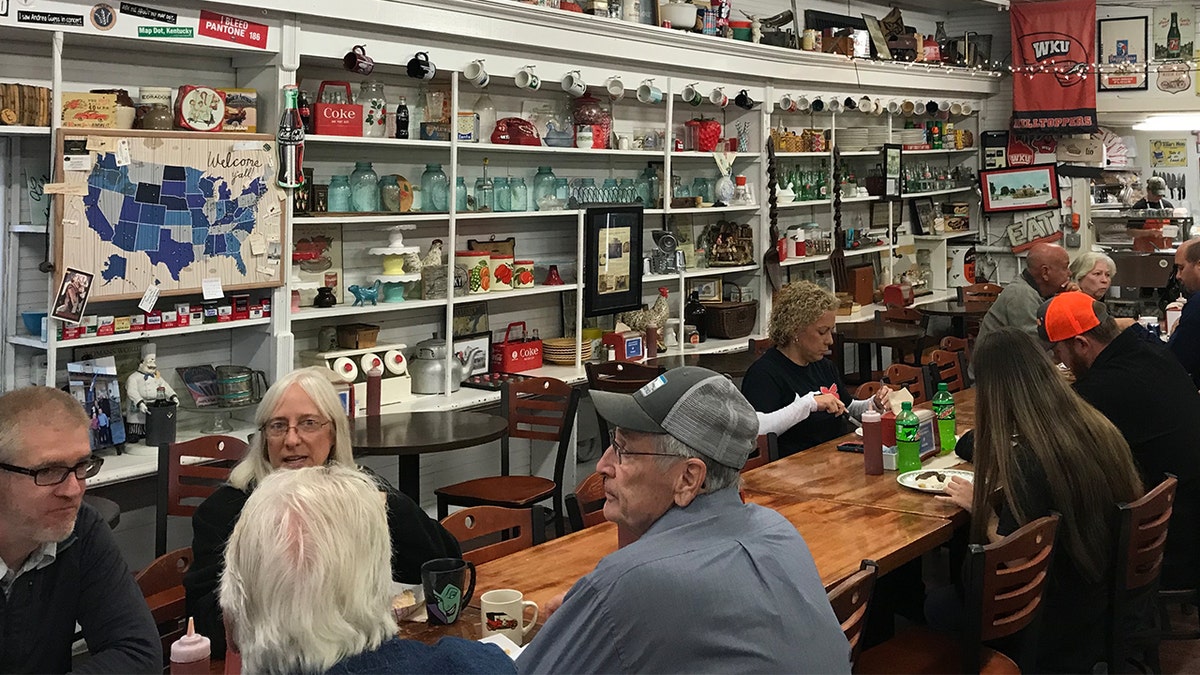 The store was built in 1869 and is filled with antiques, mason jars and old-timey memorabilia.