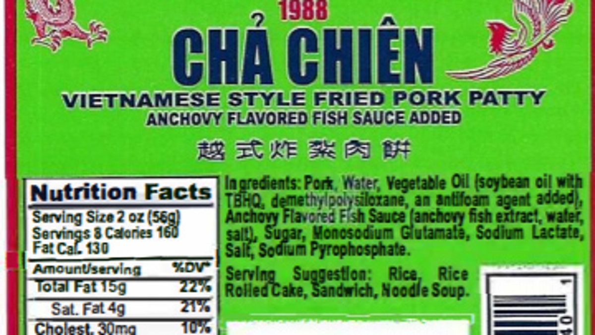 Vietnamese pork rolls recalled after 4 hospitalized with listeria