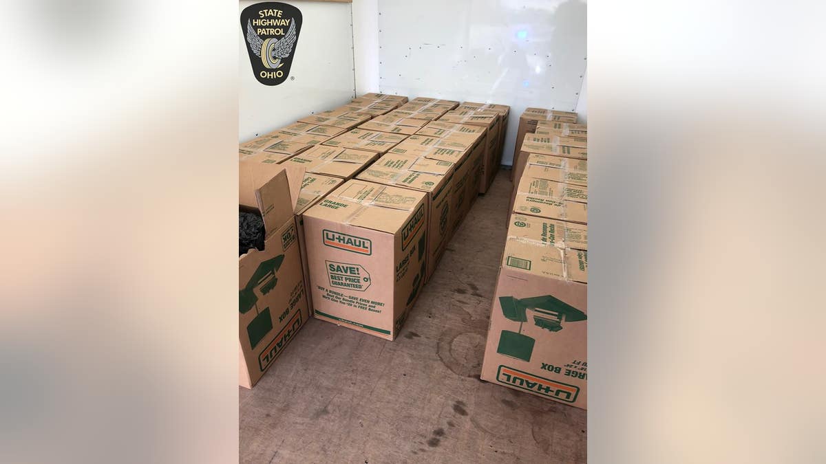 Officials said the marijuana was valued at $1.3 million.