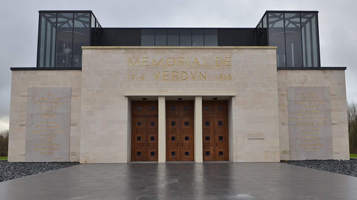 The key will be accepted today at the Verdun Memorial in France.