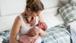 mom with newborn