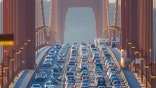 Golden Gate Bridge traffic