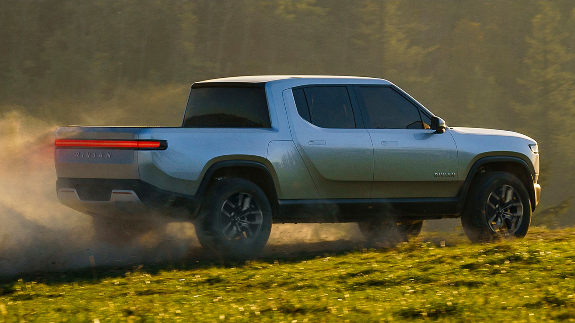 The Rivian R1T is the Americanmade electric pickup of the near future