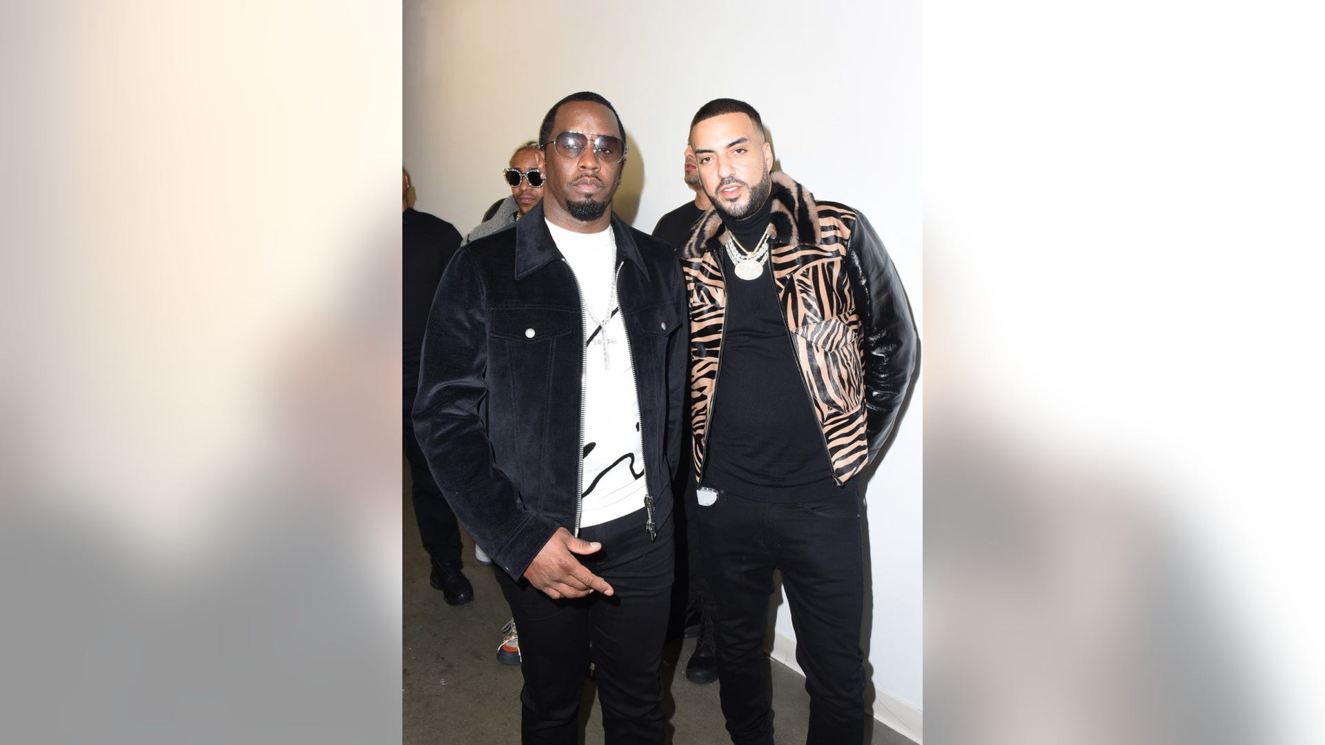 Diddy and French Montana attend French Montana’s Birthday Celebration, powered by CÎROC Vodka, at Harriet’s atop the upcoming 1 Hotel West Hollywood on November 9th, 2018 in Los Angeles, Calif.
