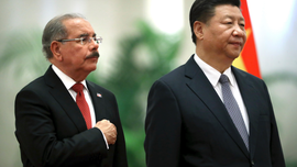 Dominican Republic leader in China after cutting Taiwan ties