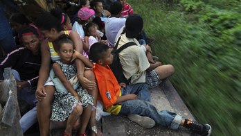 The Latest: Mexican townsfolk assist weary migrants