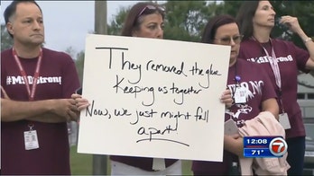 Parkland teachers protest administrators' reassignment in wake of massacre report