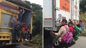 Surviving the migrant caravan: Friends watch each other's backs and ride their luck as they make perilous journey to US