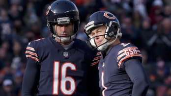 Bears kicker Cody Parkey hits upright four times in game against Lions