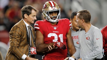 Gruesome forearm injury sidelines 49ers running back Raheem Mostert in win