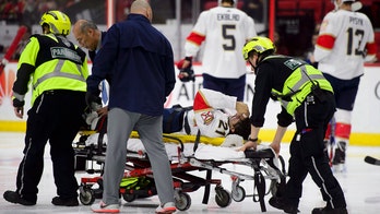 Florida Panthers' Vincent Trocheck leaves game on stretcher after gruesome leg injury