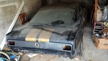 Rare 1966 Shelby GT350H found in 'little old lady's garage'