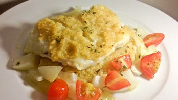 Quinoa Crusted Tilapia