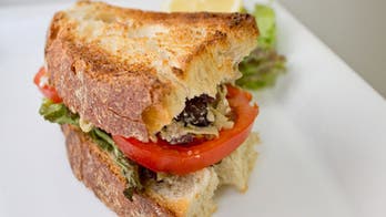 Artichoke and Olive Tapenade Sandwich