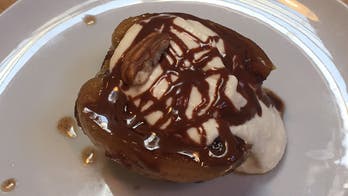 Baked Apples with Whipped Ricotta