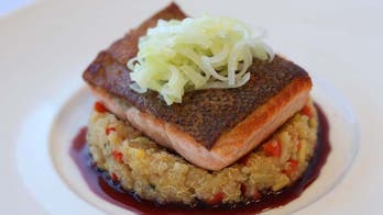 Arctic Char with Vegetable Quinoa