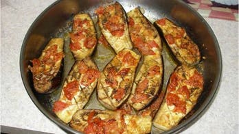 Baked Baby Eggplant