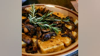 Baked Rosemary Mushroom Polenta
