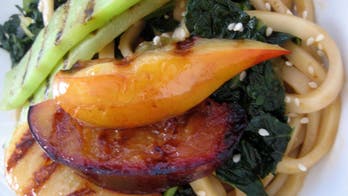 BBQ Udon Noodles with Plum