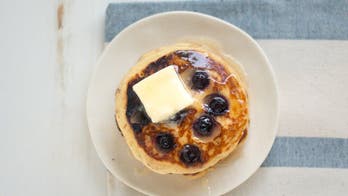 Lemon Berry Quinoa Pancakes