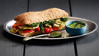 Grilled Vegetable Submarine