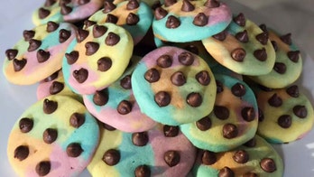 Food Network star Duff Goldman's Rainbow Chocolate Chip Cookies