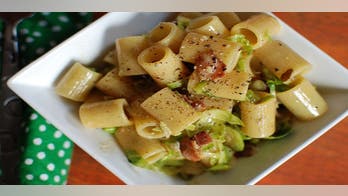 Bacon Brussel Sprouts Carbonara