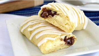 Cheesecake Nutella Twists