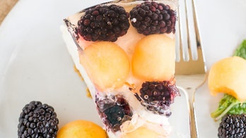 No Bake Rose' Cheesecake