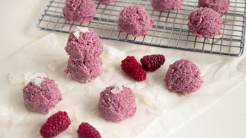 Raspberry Quinoa Chia Balls
