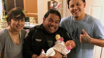Officer saves choking infant: ‘God put me in the right spot’