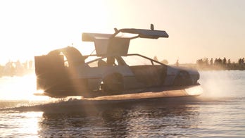Someone built a Delorean that can 'fly' and it's for sale