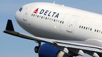 Delta Air Lines plane skids off taxiway during landing