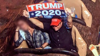 Man banned from Disney World after displaying Trump sign on Splash Mountain