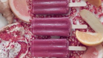 Pomegranate Ice Pops
