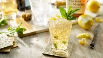 Maker's Mark Champagne Mint Julep