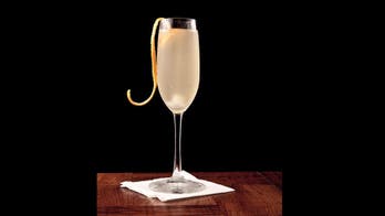 French 75 with Brut Rosé