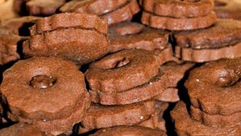 Peanut Butter and Nutella-Filled Linzer Tarts