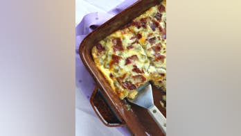 Green Chile and Cheese Egg Bake