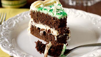 Guinness Chocolate Cake with Baileys Irish Cream Cheese Frosting