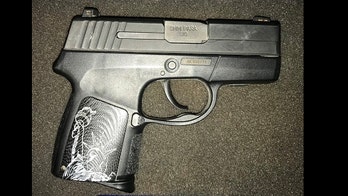 Passenger at Virginia airport caught trying to carry on patriotic-looking handgun