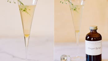 Honey Saffron Ginger Cocktail