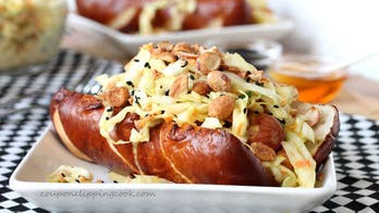 Honey Mustard Slaw Dog