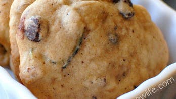 Banana Chocolate Chip Zucchini Cookies