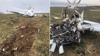 Iowa plane crash kills four after pilot suffers heart attack, police say