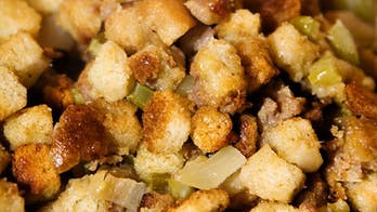 Sourdough Bread Stuffing w/ Sausage and Braised Fennel