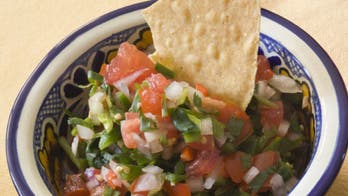 Cinnachips and Rainbow Salsa