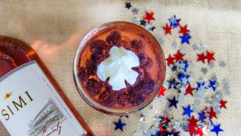 Kevin West’s Rose Gelée infused with SIMI Sonoma County Dry Rosé